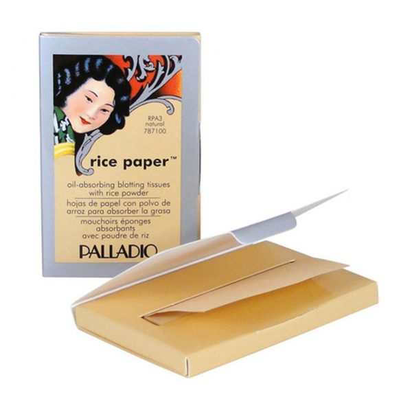 Palladio Rice Paper Oil-Absorbing Blotting (40 Sheets）
