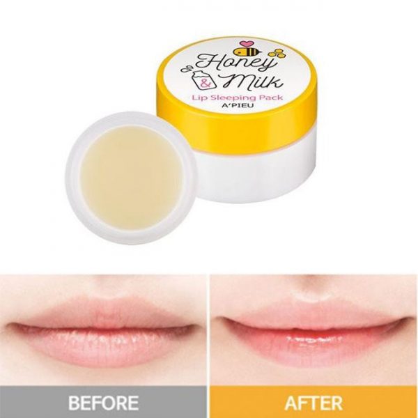 APIEU Honey & Milk Lip Sleeping Pack 6.5g - Image 3