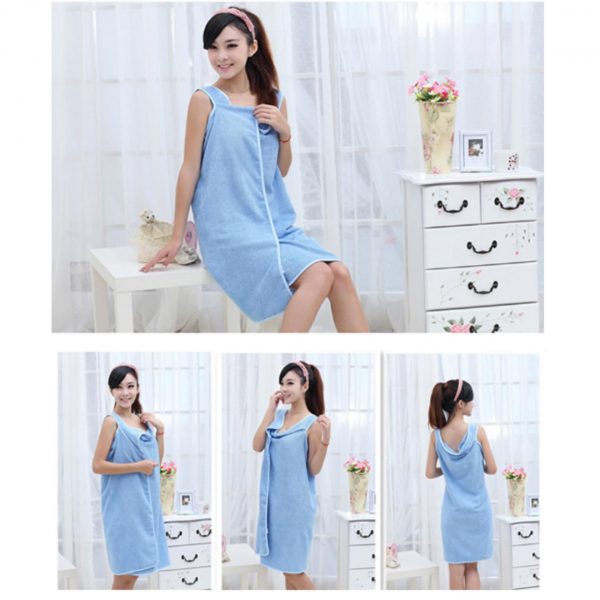 Microfiber Magic Bath Towel Robe