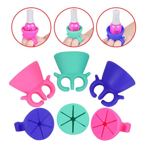 Silicone Nail Polish Holder - Image 2