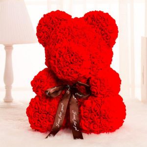 Handmade Rose Bear The Best Valentine's Gift