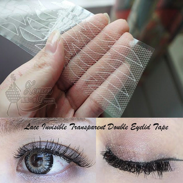 Lace Invisible Transparent Double Eyelid