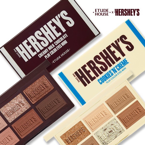 Etude House x Hershey's Chocolate Play Color Eyes Mini (Cookies N Cream) - Image 2