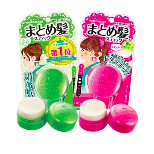 Japan Utena Matomage Hair Styling Stick 13g (Green) - Image 2