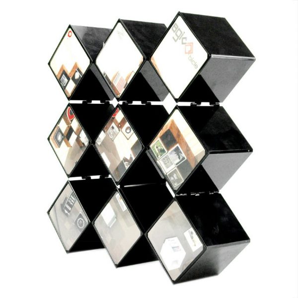 Customisable 9-Cube Decorative Storage Organiser Magic-Q-Bicle - Image 3