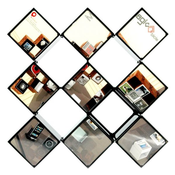 Customisable 9-Cube Decorative Storage Organiser Magic-Q-Bicle - Image 2