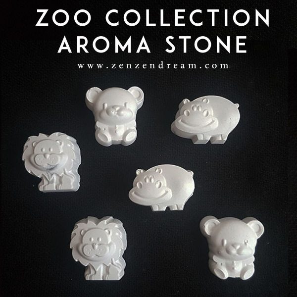 Zoo Collection Plaster Air Freshener Aroma Stone (6pcs) - Image 2