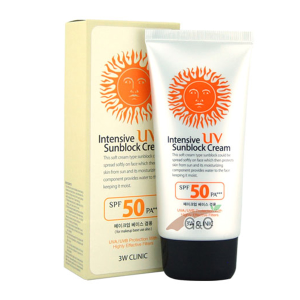 3W Clinic Intensive UV Sunblock Cream SPF50 70ml