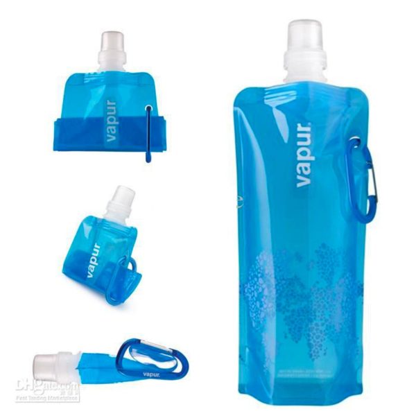 Outdoor Foldable Water Bottle 480ml - Image 5